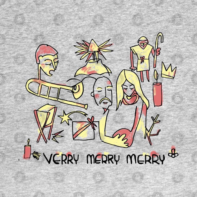 Verry Merry Merry Xmas by badlydrawnbabe
